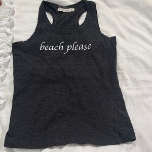 Kids Beach Please Tank Top